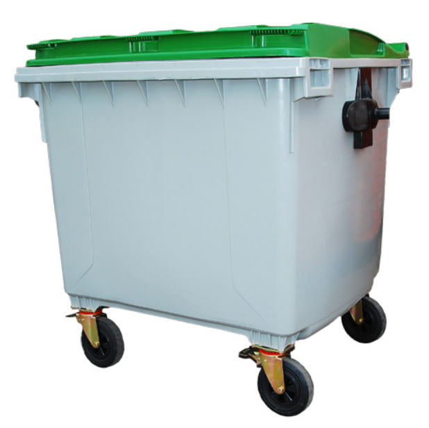 HDPE 1100L 아파트 종량제봉투 대형쓰레기통 1100리터 아파트 쓰레기통 PCS-1100F
