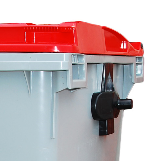 HDPE 1100L 아파트 종량제봉투 대형쓰레기통 1100리터 아파트 쓰레기통 PCS-1100F