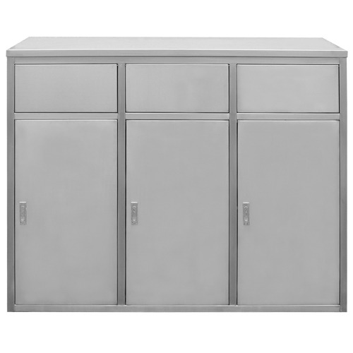 스테인리스 사각 80리터 푸쉬형 쓰레기통 스텐레스 사각 80L 푸쉬형 분리수거함 STC-733