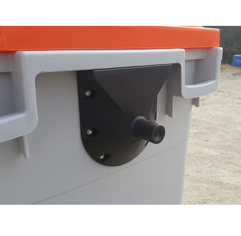 HDPE 660L 철망형 아파트 종량제봉투 쓰레기통 660리터 대형쓰레기통 PCS-660M