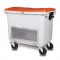 HDPE 660L 철망형 아파트 종량제봉투 쓰레기통 660리터 대형쓰레기통 PCS-660M