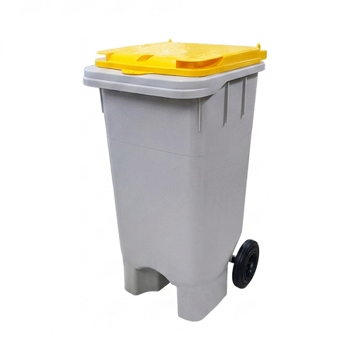 HDPE 자동상차용 120리터 반원바닥형 아파트 음식물쓰레기통 PCS120NBR