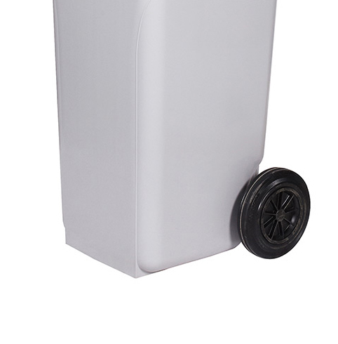 HDPE 120리터 RFID 열쇠잠금 시건장치 상차용 아파트음식물쓰레기통 STC-120(잠금형)