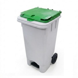 HDPE 국내생산 120리터 신형 아파트 페달형 음식물쓰레기통 상차용 페달식 120리터 음식물수거함