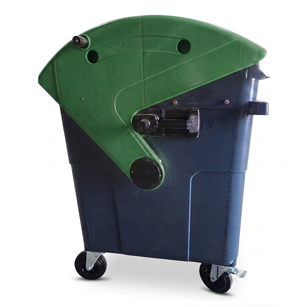 HDPE 국내생산 1100L 아파트 대형쓰레기통 1100리터 종량제봉투 수거함 PCS-1100RG