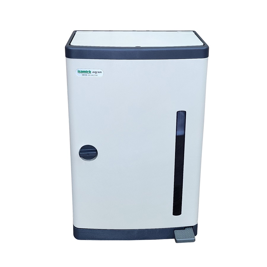 아이삼익 그린가드 35리터 컬러형 분리수거함 슬림형 35L 페달형 쓰레기통 STC-350BN(35L)